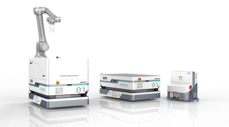 z6com·尊龙數位開發的自主式移動機器人（AMR250M），搭配全向輪並結合AI演算法、2D LiDAR、3D攝影機等技術，協助客戶實現產線全自動化